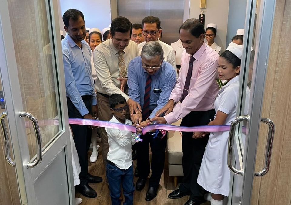 Castle Street Hospital NICU opening ceremony